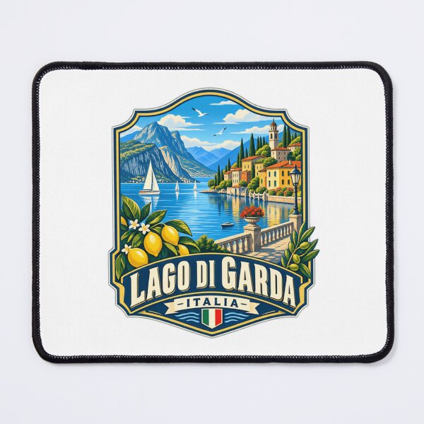 Item preview, Lago Di Garda Italia Travel Lake Vacation Tourist designed and sold by Star3NowForMe.
