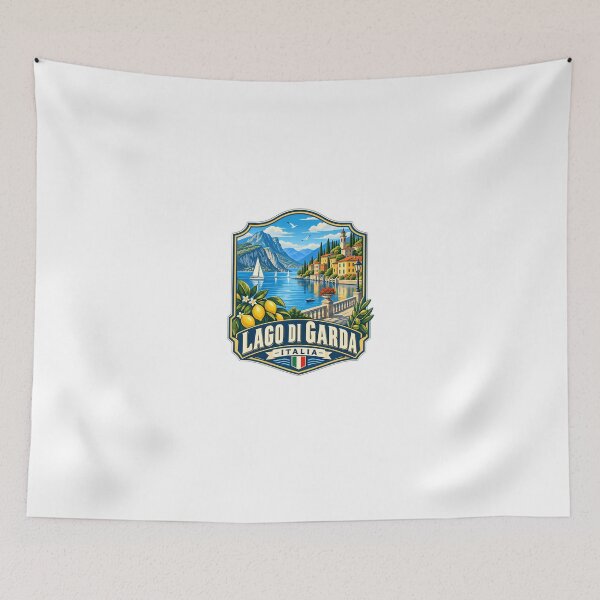 Item preview, Lago Di Garda Italia Travel Lake Vacation Tourist designed and sold by Star3NowForMe.