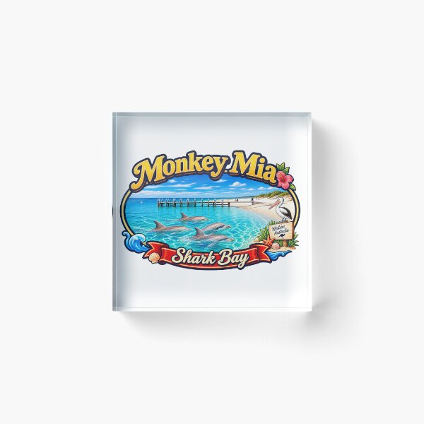 Item preview, Monkey Mia (Shark Bay) designed and sold by yunamaliskova.