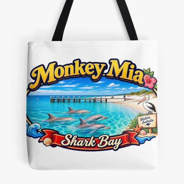 Item preview, Monkey Mia (Shark Bay) designed and sold by yunamaliskova.