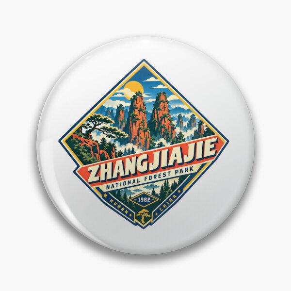 Item preview, Zhangjiajie National Forest Park Hunan China 1982 Travel Explorer Landmark designed and sold by Simsimah26Parks.