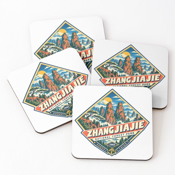 Item preview, Zhangjiajie National Forest Park Hunan China 1982 Travel Explorer Landmark designed and sold by Simsimah26Parks.