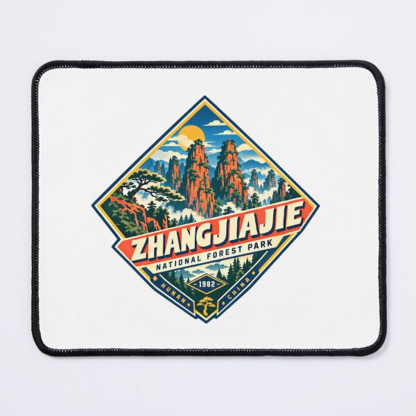 Item preview, Zhangjiajie National Forest Park Hunan China 1982 Travel Explorer Landmark designed and sold by Simsimah26Parks.