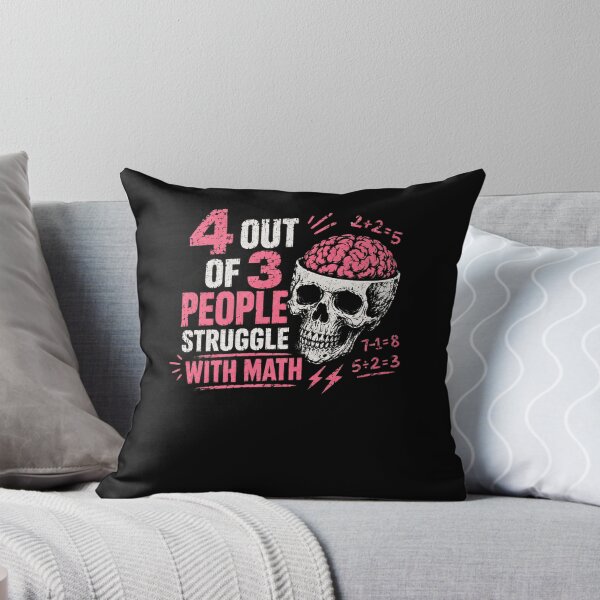 Item preview, 4 Out Of 3 People Struggle With Math Funny Mathematics Paradox designed and sold by RetroMini2026.