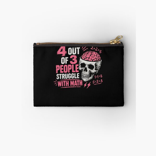 Item preview, 4 Out Of 3 People Struggle With Math Funny Mathematics Paradox designed and sold by RetroMini2026.