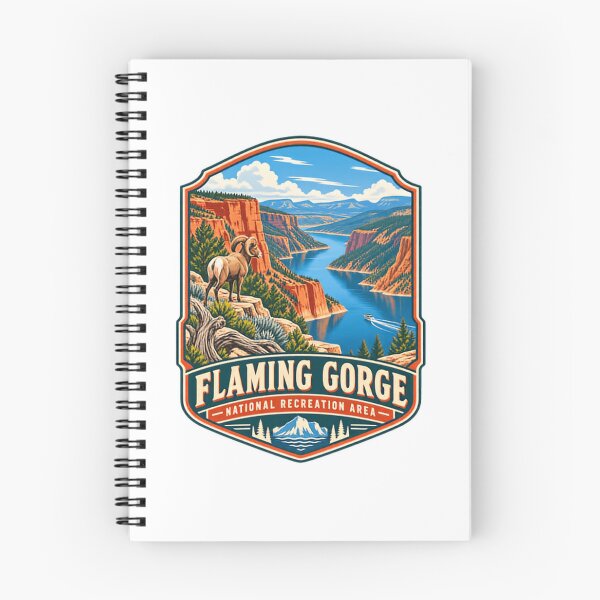Item preview, Flaming Gorge National Recreation Area Travel Adventure Visitor designed and sold by Star3NowForMe.