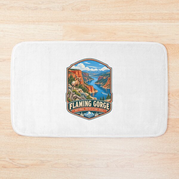 Item preview, Flaming Gorge National Recreation Area Travel Adventure Visitor designed and sold by Star3NowForMe.