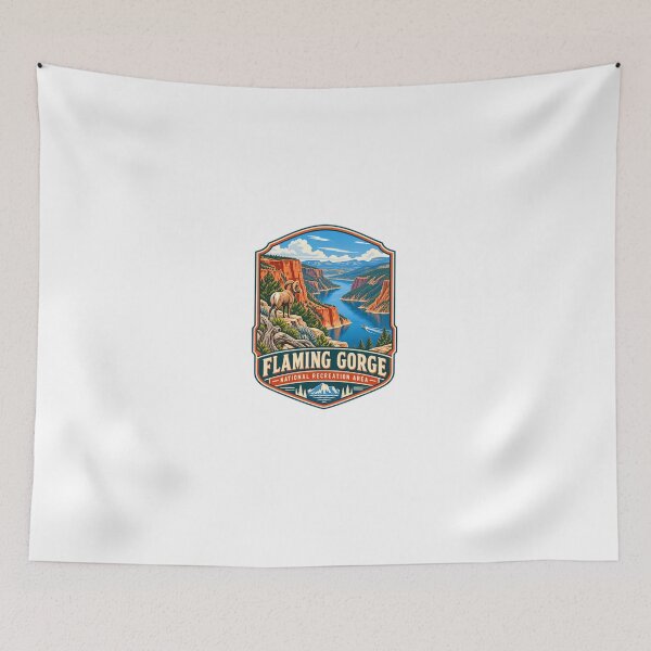 Item preview, Flaming Gorge National Recreation Area Travel Adventure Visitor designed and sold by Star3NowForMe.