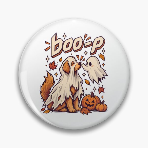 Item preview, Boo-p Ghost Dog designed and sold by LuveraxArt.