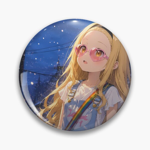 Item preview, Marina Kirarazaka Takopi Original Sin Quiet Snowy Village Night designed and sold by SolenneAzur.
