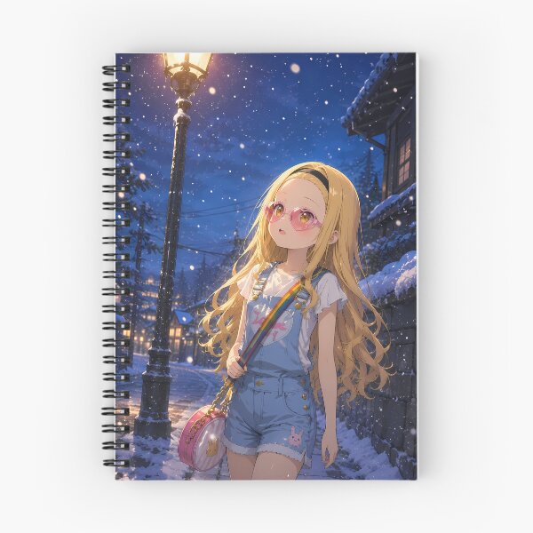 Item preview, Marina Kirarazaka Takopi Original Sin Quiet Snowy Village Night designed and sold by SolenneAzur.