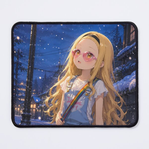 Item preview, Marina Kirarazaka Takopi Original Sin Quiet Snowy Village Night designed and sold by SolenneAzur.