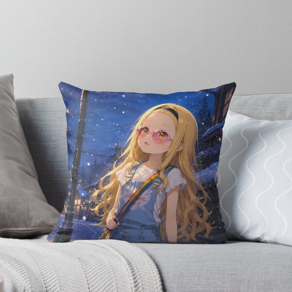 Item preview, Marina Kirarazaka Takopi Original Sin Quiet Snowy Village Night designed and sold by SolenneAzur.