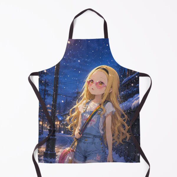 Item preview, Marina Kirarazaka Takopi Original Sin Quiet Snowy Village Night designed and sold by SolenneAzur.