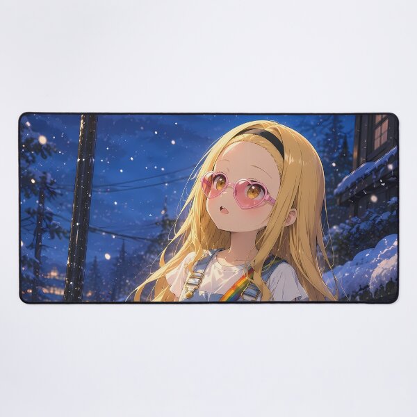 Item preview, Marina Kirarazaka Takopi Original Sin Quiet Snowy Village Night designed and sold by SolenneAzur.