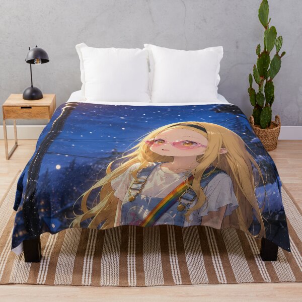 Item preview, Marina Kirarazaka Takopi Original Sin Quiet Snowy Village Night designed and sold by SolenneAzur.