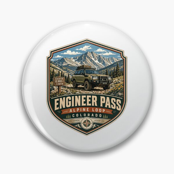 Item preview, Engineer Pass Alpine Loop Colorado Off Road Overlanding Adventure designed and sold by Star3NowForMe.