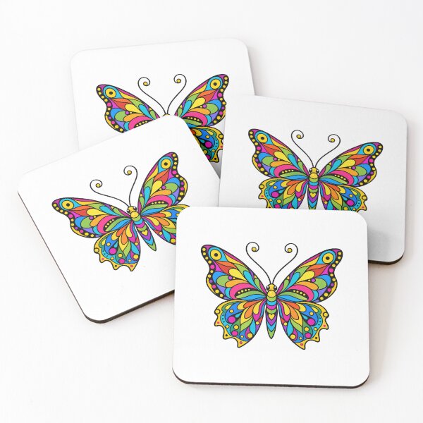 Item preview, Vibrant Stained Glass Butterfly designed and sold by PeanutGalSean.