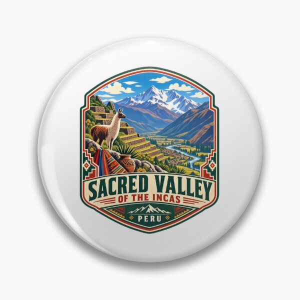Item preview, Sacred Valley Of The Incas Peru Travel Souvenir Andes Llama designed and sold by Star3NowForMe.