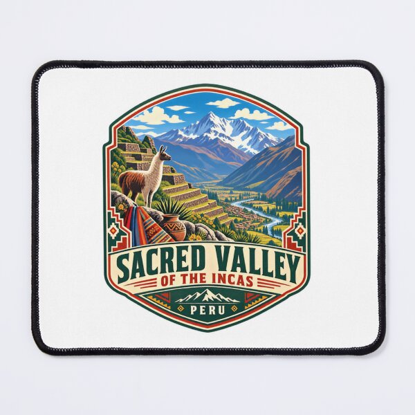 Item preview, Sacred Valley Of The Incas Peru Travel Souvenir Andes Llama designed and sold by Star3NowForMe.