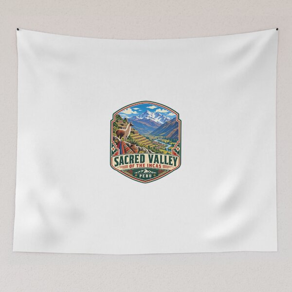 Item preview, Sacred Valley Of The Incas Peru Travel Souvenir Andes Llama designed and sold by Star3NowForMe.