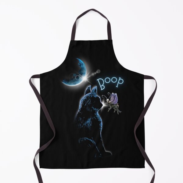 Item preview, BOOP! Midnight Cat & Tree Cricket – Celestial Cat Art designed and sold by ArtistsAtticWI.