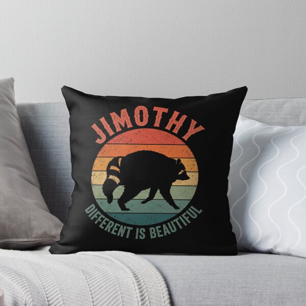 Item preview, Jimothy Raccoon Different Is Beautiful Personalized Animal Individuality designed and sold by RetroMini2026.