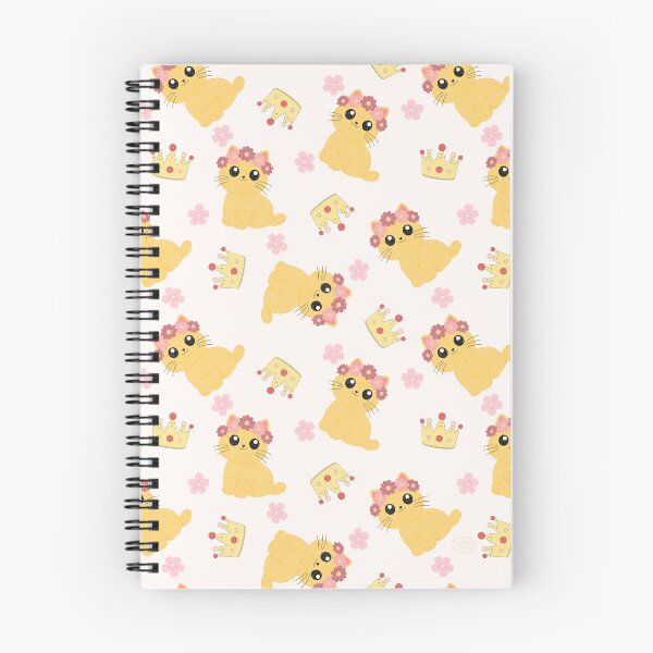 Item preview, Aesthetic Cute Cat & Crown Pattern designed and sold by wann23.
