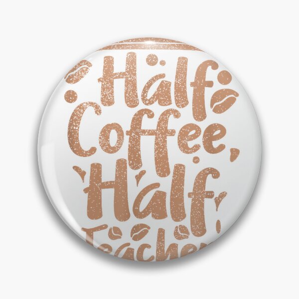 Artikelvorschau, Erster Schultag – Halb Kaffee, halb Lehrer – T-Shirt für Damen und Herren entworfen und verkauft von Julian Segers.