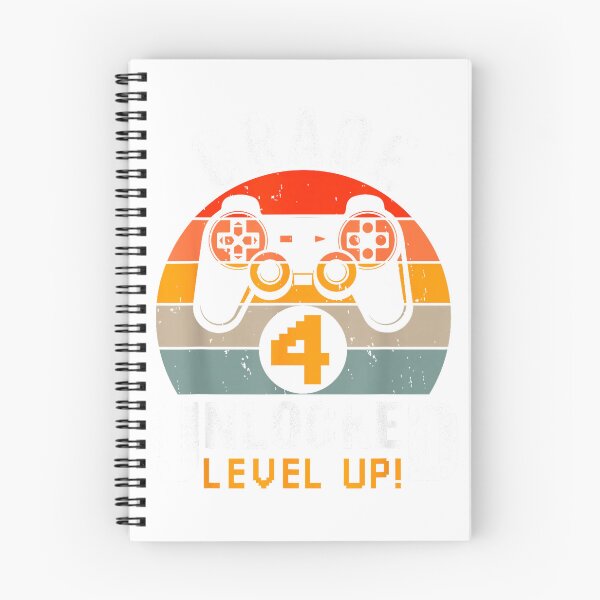 Item preview, Fourth Grade Unlocked Level Up Gamer Vintage Video Game T-Shirt designed and sold by eBoy31.