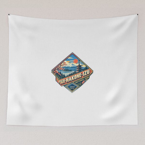 Item preview, Fuji-Hakone-Izu National Park Japan Travel Landmark designed and sold by Simsimah26Parks.