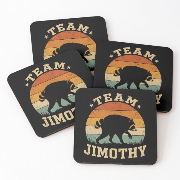 Item preview, Team Jimothy Personalized Name Raccoon Animal Lover designed and sold by RetroMini2026.