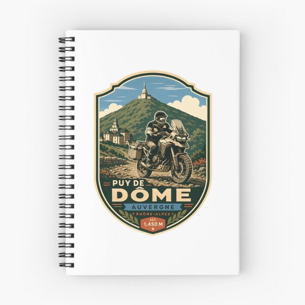 Item preview, Puy De Dôme Auvergne Rhône-Alpes France Motorcycle Adventure Motorcyclist designed and sold by Star3NowForMe.