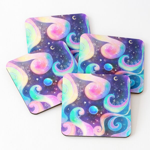 Item preview, Cosmic Breeze of the Rainbow Aurora designed and sold by Cosmic World Shop.