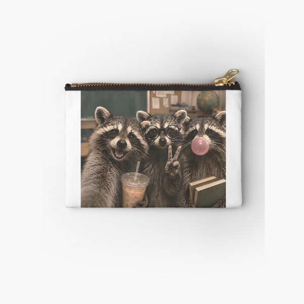 Item preview, Front Office Squad Dream Team Back to School Teacher Raccoon T-Shirt designed and sold by darknessman666.
