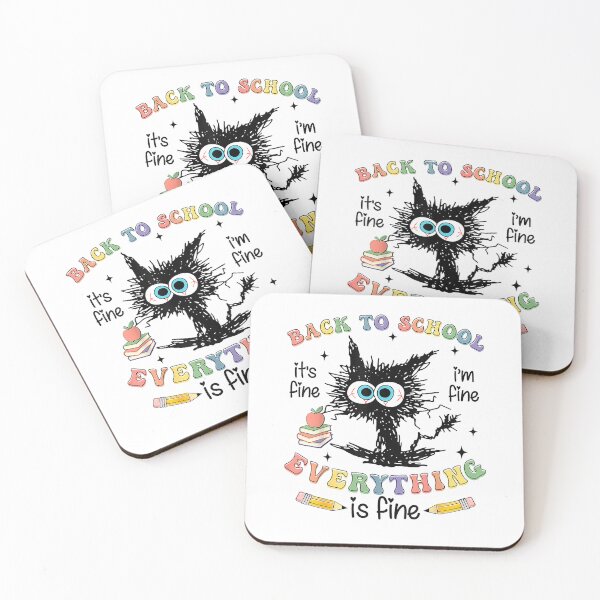 Item preview, Funny Black Cat Back to School for Teachers Boys Girls Kids T-Shirt designed and sold by Pahagh19.