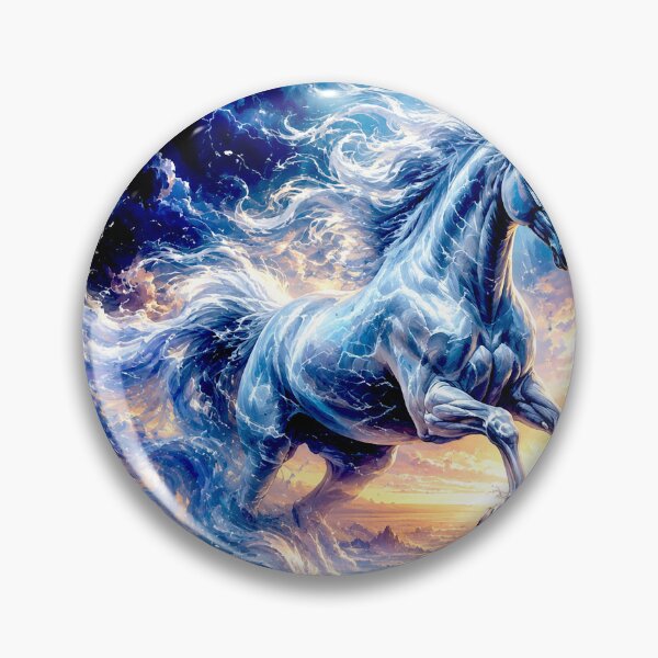 Item preview, Ethereal Equine: in Elemental Fusion Styles" #2 designed and sold by Helios Be. Lavsh.