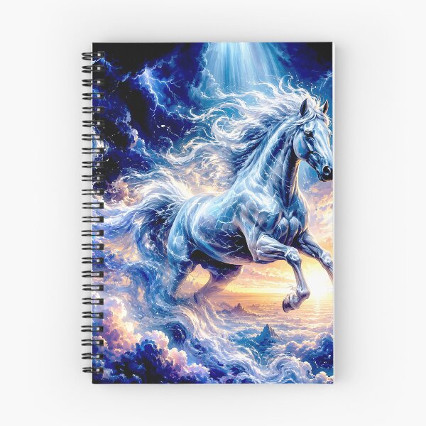Item preview, Ethereal Equine: in Elemental Fusion Styles" #2 designed and sold by Helios Be. Lavsh.