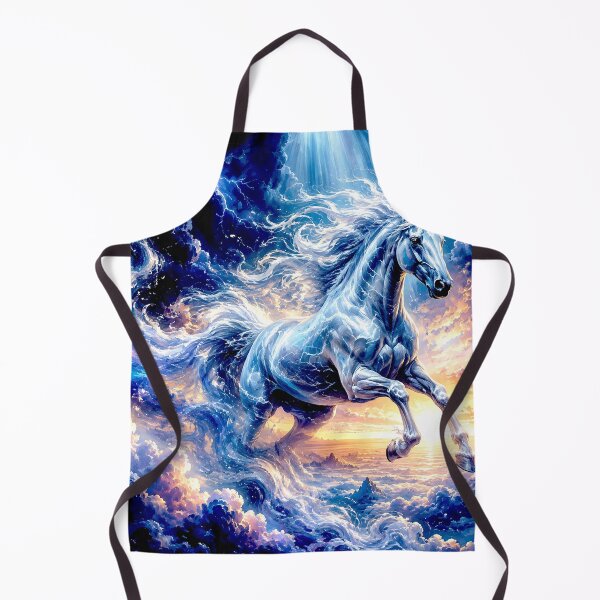 Item preview, Ethereal Equine: in Elemental Fusion Styles" #2 designed and sold by Helios Be. Lavsh.