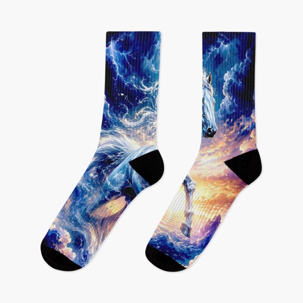 Item preview, Ethereal Equine: in Elemental Fusion Styles" #2 designed and sold by Helios Be. Lavsh.