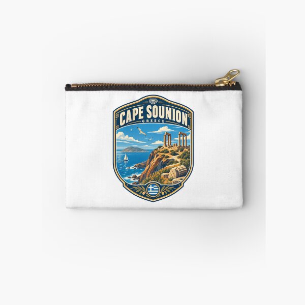 Item preview, Cape Sounion Greece Ancient Landmark Tourist Vacation designed and sold by Star3NowForMe.