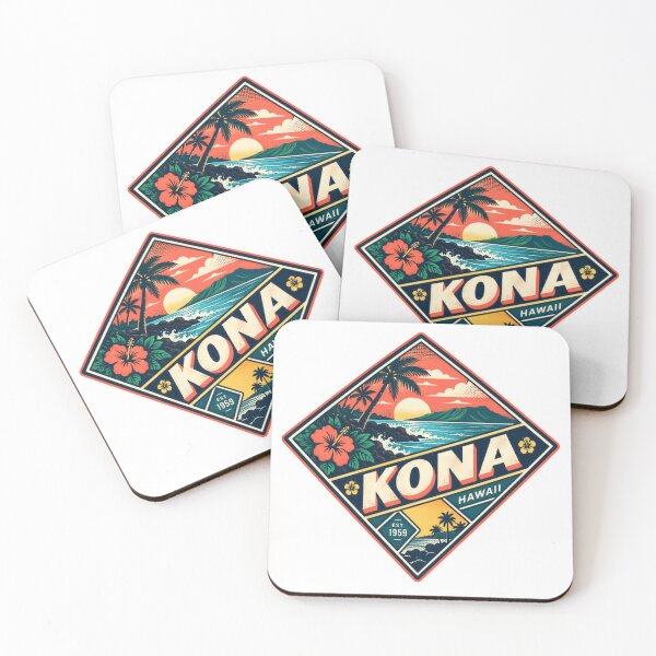 Item preview, Kona Hawaii Est. 1959 Hawaiian Island Vacation Travel designed and sold by Simsimah26Parks.