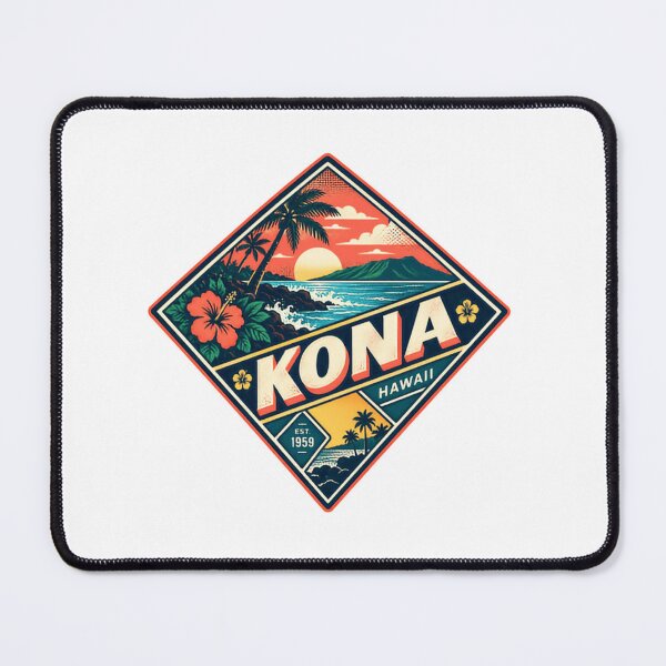 Item preview, Kona Hawaii Est. 1959 Hawaiian Island Vacation Travel designed and sold by Simsimah26Parks.