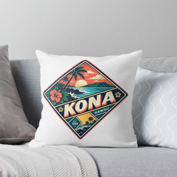 Item preview, Kona Hawaii Est. 1959 Hawaiian Island Vacation Travel designed and sold by Simsimah26Parks.