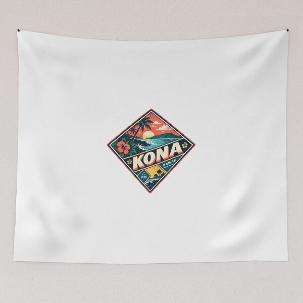 Item preview, Kona Hawaii Est. 1959 Hawaiian Island Vacation Travel designed and sold by Simsimah26Parks.