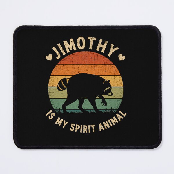 Item preview, Jimothy Is My Spirit Animal Raccoon Wildlife Animal Lover Funny Gift designed and sold by RetroMini2026.