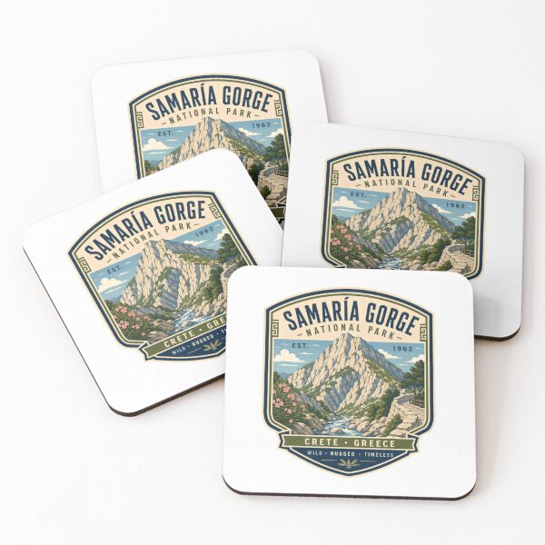 Item preview, Samaria Gorge National Park Crete Greece Travel Hiker Souvenir designed and sold by Star3NowForMe.