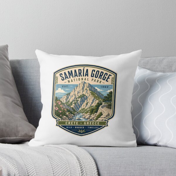 Item preview, Samaria Gorge National Park Crete Greece Travel Hiker Souvenir designed and sold by Star3NowForMe.