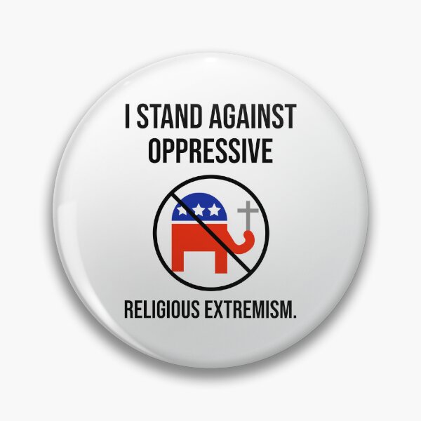 Item preview, I stand against oppressive religious extremism.  designed and sold by Rachel the Artist .