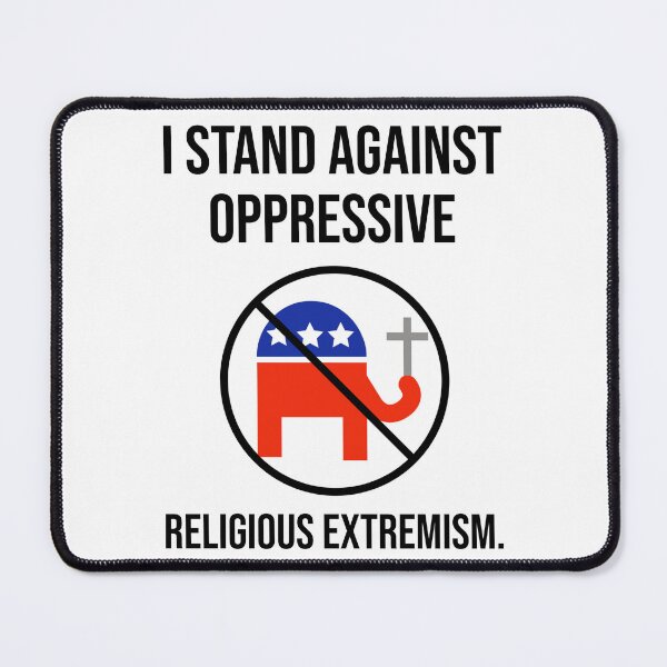 Item preview, I stand against oppressive religious extremism.  designed and sold by Rachel the Artist .